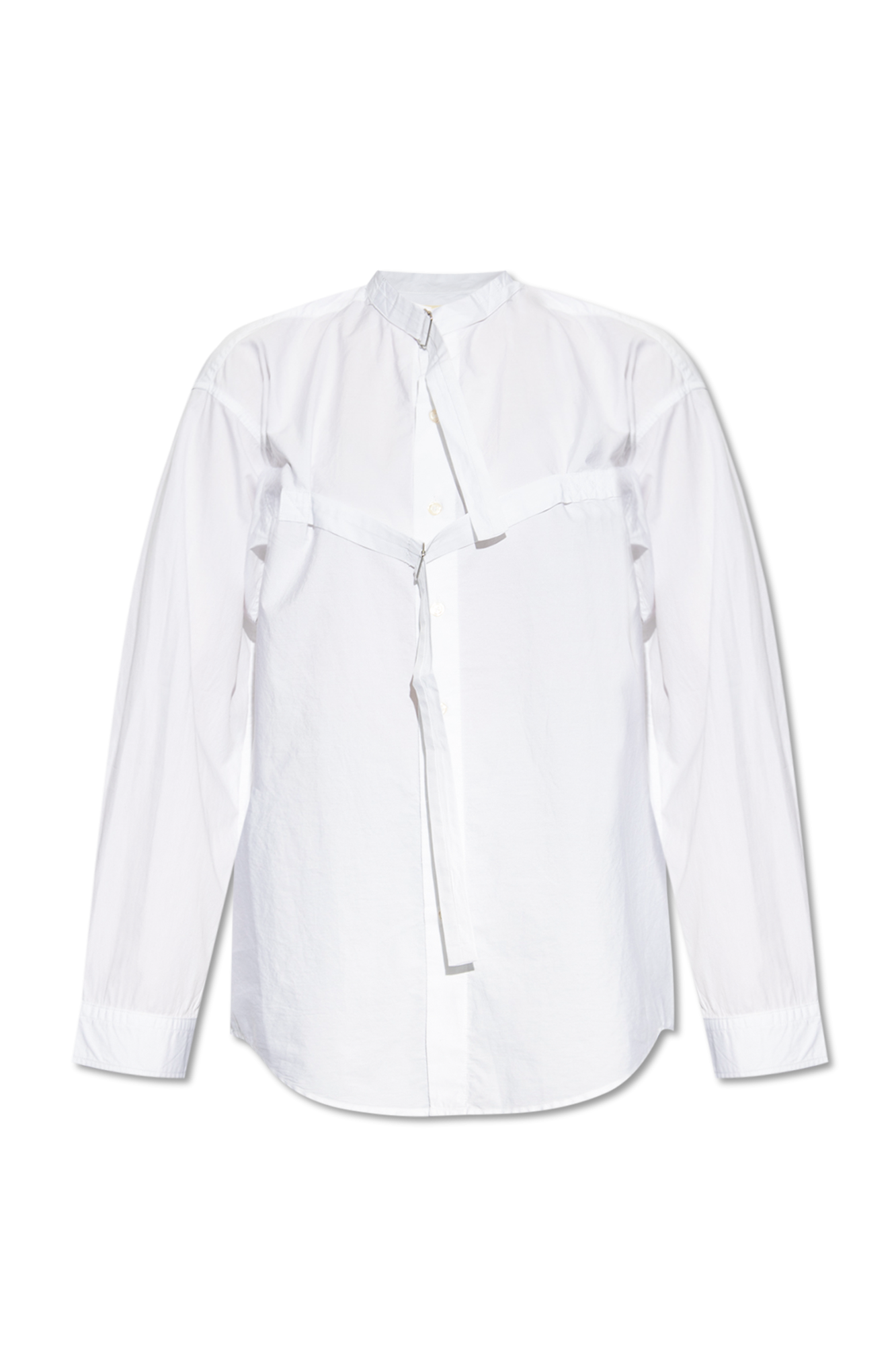 White Shirt with standing collar R13 Vitkac GB